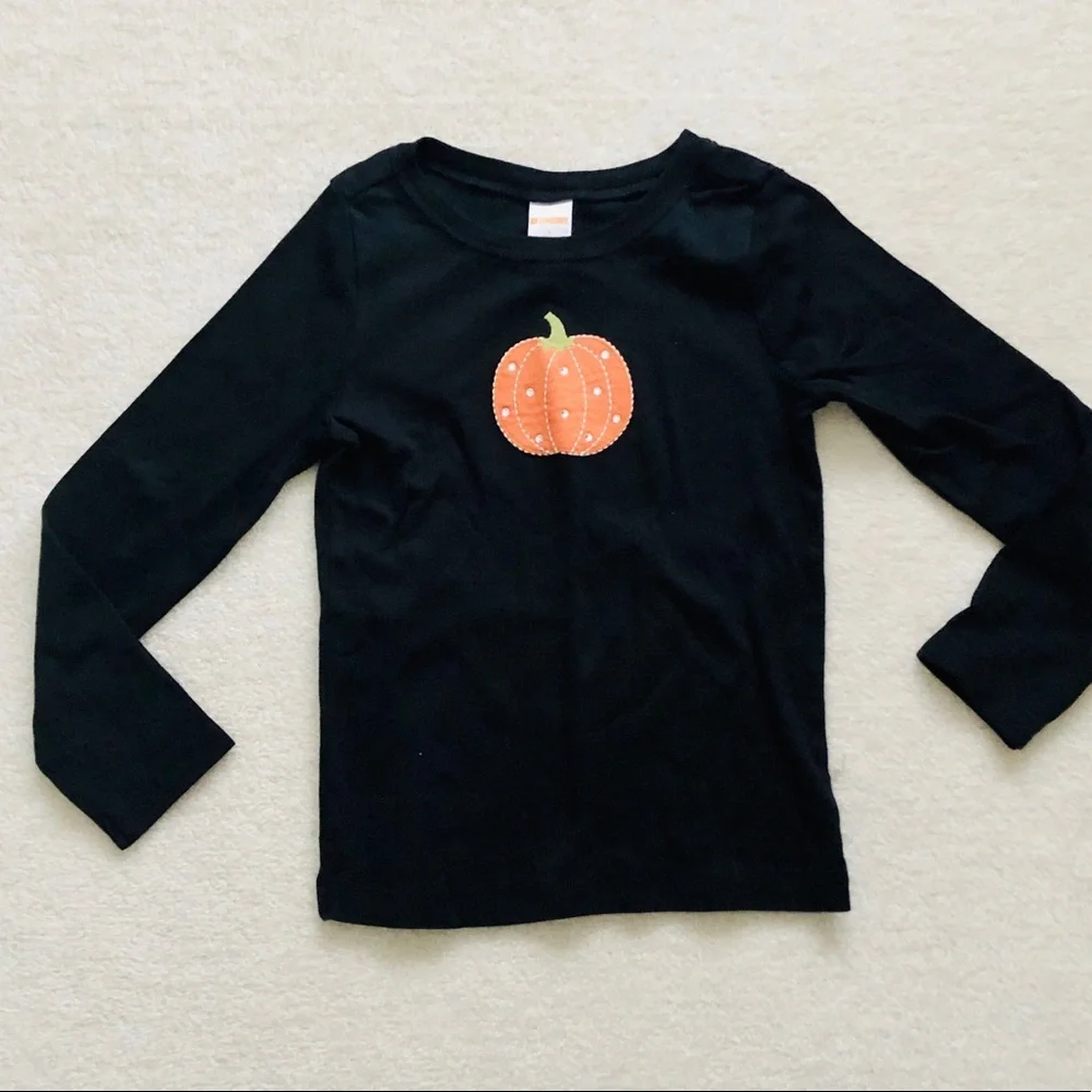 Gymboree Pumpkin/Fall Theme Shirt Size 5
